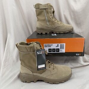 5.11‎ Tactical Speed 3.0 8" Boots Mens 14R Desert Coyote Combat Hiking 12337